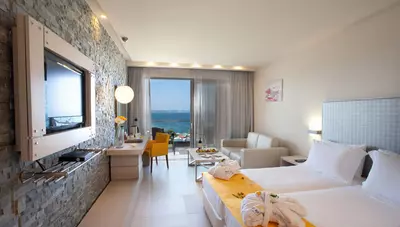 Rhodos - Kolymbia - Port Royal Villas & Spa - dvojlôžková izba beach front