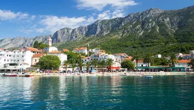 Chorvátsko - Gradac - hotel Neptun - okolie