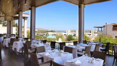 Rhodos - Kolymbia - Port Royal Villas & Spa - reštaurácia