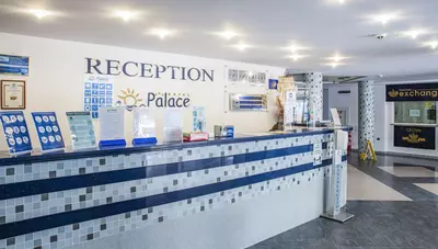 Bulharsko - Slnečné pobrežie - Hotel Palace - recepcia Bulharsko - Slnečné pobrežie - Hotel Palace - recepcia
