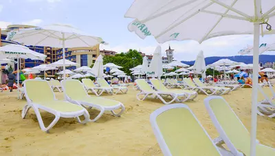 Bulharsko - Slnečné pobrežie - Hotel Marvel - pláž Bulharsko - Slnečné pobrežie - Hotel Marvel - pláž