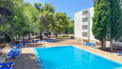 Chorvátsko - Vodice - komplex Imperial Green - bazén Chorvátsko - Vodice - komplex Imperial Green - bazén