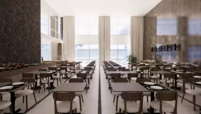 Chorvátsko - Baško Polje - resort Alemaris - reštaurácia