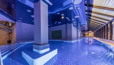 Chorvátsko - Pag - Novalja - hotel Liberty S - vnútorný bazén Chorvátsko - Pag - Novalja - hotel Liberty S - vnútorný bazén