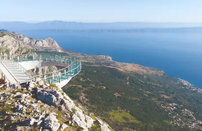 Chorvátsko - Biokovo - chodník Skywalk