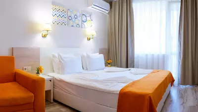 Bulharsko - Slnečné pobrežie - hotel Garden Nevis - izba Superior Bulharsko - Slnečné pobrežie - hotel Garden Nevis - izba Superior