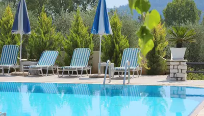 Thassos - Skala Panagia - štúdiá Dimitris - bazén Thassos - Skala Panagia - štúdiá Dimitris - bazén