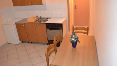 Chovátsko - Vodice - Srima - apartmány Filica - apartmán 1/2+2 - denná miestnosť Chovátsko - Vodice - Srima - apartmány Filica - apartmán 1/2+2 - denná miestnosť