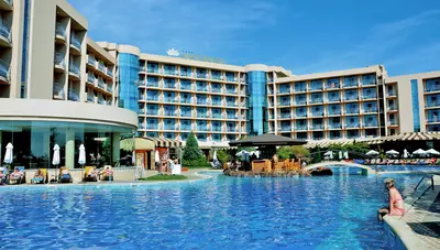 Bulharsko - Slnečné pobrežie - Hotel Tiara Beach - bazén