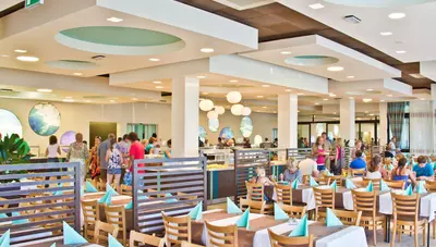 Chorvátsko - ostrov Rab - Lopar - Lopar Sunny hotel - reštaurácia