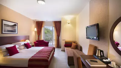 Chorvátsko - ostrov Krk - Baška - Atrium Baška Residence - izba