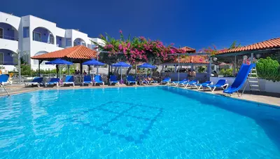 Rhodos - Kolymbia - Hotel Kolymbia Sun - bazén