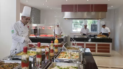 Turecko - Alanya - Hotel Riviera - reštaurácia Turecko - Alanya - Hotel Riviera - reštaurácia