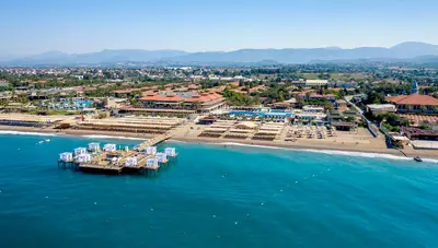 Turecko - Side - hotel Club Nena - hotelový areál