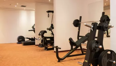 Chorvátsko - Istria - Rabac - hotel Hedera - fitness centrum Chorvátsko - Istria - Rabac - hotel Hedera - fitness centrum