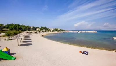 Chorvátsko - Zadar - Vir - apartmány Zeljka - pláž Chorvátsko - Zadar - Vir - apartmány Zeljka - pláž