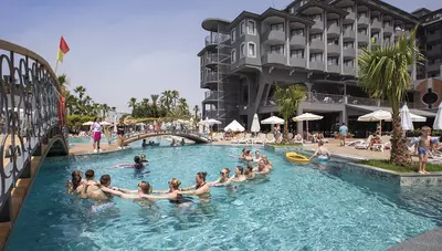 Turecko - Side - Hotel Nova Park - hotel s bazénom - animácie Turecko - Side - Hotel Nova Park - hotel s bazénom - animácie