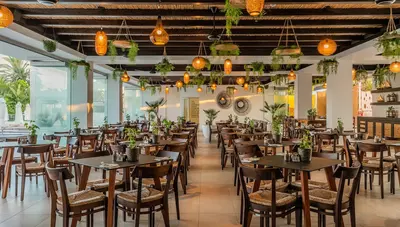 Cyprus - Ayia Napa - hotel Nelia Beach - snack reštaurácia Cyprus - Ayia Napa - hotel Nelia Beach - snack reštaurácia