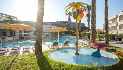 Rhodos - Faliraki - hotel Olympia Sun - detský bazén