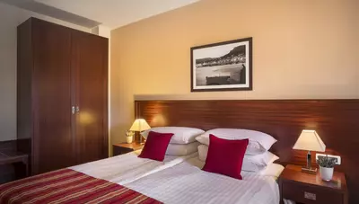 Chorvátsko - ostrov Krk - Baška - Atrium Baška Residence - izba