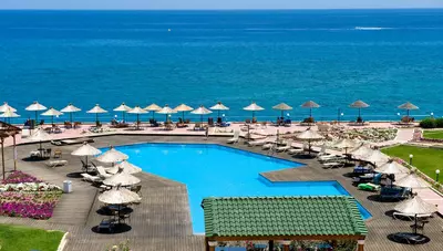 Rhodos - Kolymbia - Hotel Lutania Beach - bazén Rhodos - Kolymbia - Hotel Lutania Beach - bazén