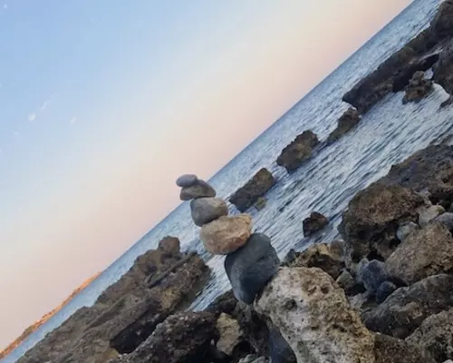 Rhodos - Lardos - Martina Škriniarová - Kamenná veža