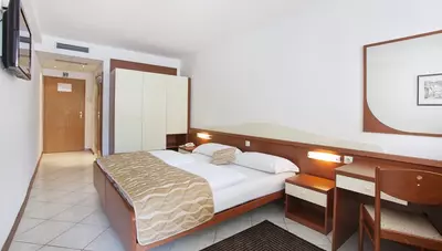 Chorvátsko - Istria - Rabac - hotel Narcis - izba orientovaná na morskú stranu Chorvátsko - Istria - Rabac - hotel Narcis - izba orientovaná na morskú stranu