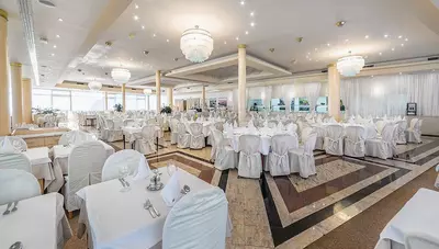 Chorvátsko - Vodice - hotel Punta - reštaurácia Chorvátsko - Vodice - hotel Punta - reštaurácia