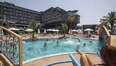 Turecko - Side - Hotel Nova Park - hotel s bazénom - animácie Turecko - Side - Hotel Nova Park - hotel s bazénom - animácie