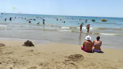 Turecko - Side - Seamelia Beach Resort & Spa - pláž Turecko - Side - Seamelia Beach Resort & Spa - pláž