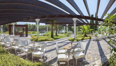 Chorvátsko - Šibenik -  Hotel Niko - Vonkajšia terasa