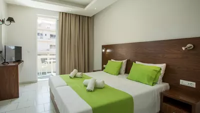 Rhodos - Faliraki - hotel Olympia Sun - dvojlôžková izba