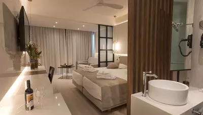 Grécko - Rhodos - Faliraki - hotel Calypso Beach - izba Deluxe