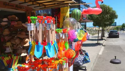 Bulharsko - Primorsko - obchod