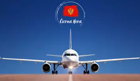 Obojsmerná letenka na Podgorica (Čierna Hora)