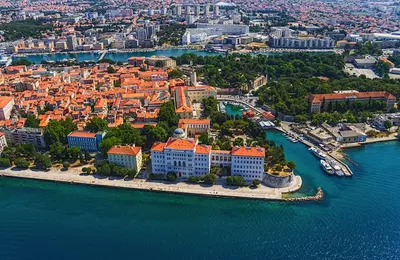 Zadar - pohľad na staré mesto