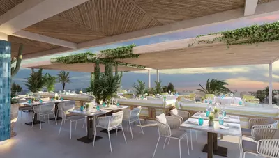 Mallorca - Cala Millor - Hipotels Don Juan - reštaurácia Mallorca - Cala Millor - Hipotels Don Juan - reštaurácia