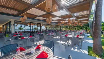 Turecko - Side - hotel Side Sun - Azure reštaurácia Turecko - Side - hotel Side Sun - Azure reštaurácia