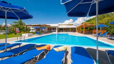 Rhodos - Kiotari - hotel Stafilia - bazén