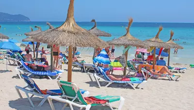 Mallorca - Cala Millor - pláž Mallorca - Cala Millor - pláž