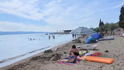 Chorvátsko - Omiš - Duće - pláž Chorvátsko - Omiš - Duće - pláž