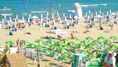 Bulharsko - Slnečné pobrežie - Hotel Orel - pláž Bulharsko - Slnečné pobrežie - Hotel Orel - pláž