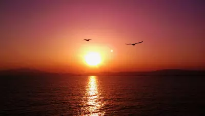 Thassos - Západ slnka