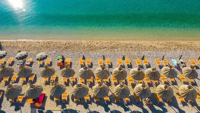 Chorvátsko - ostrov Krk - Baška - Sunny Baška Hotel - pláž