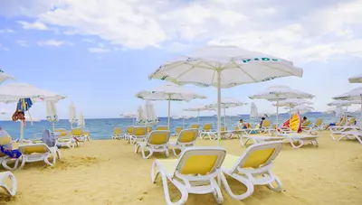 Bulharsko - Slnečné pobrežie - Hotel Marvel - pláž Bulharsko - Slnečné pobrežie - Hotel Marvel - pláž