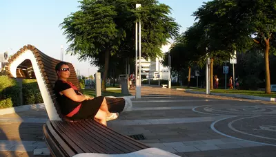 Riccione - Promenáda Riccione - Promenáda