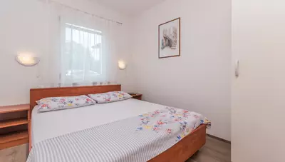 Chorvátsko - Sv. Filip i Jakov - apartmány Marija - apartmán pre 4 až 6 osôb - spálňa