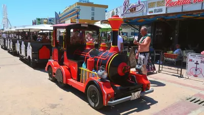 Bulharsko - Slnečné pobrežie - vláčik Bulharsko - Slnečné pobrežie - vláčik