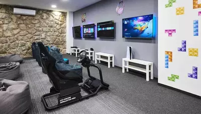 Chorvátsko - o.Krk - Njivice - Magal Hotel by Aminess - herňa