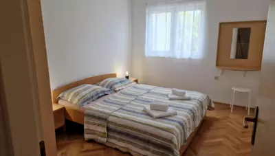 Chorvátsko - Vodice - Srima - apartmány Poseidon - spálňa Chorvátsko - Vodice - Srima - apartmány Poseidon - spálňa